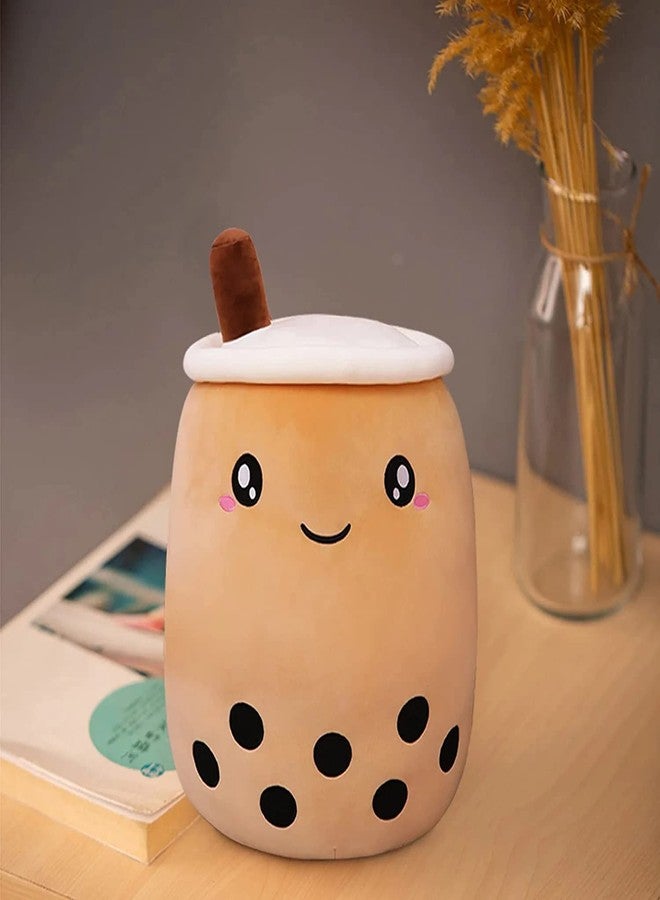 TechMax Solution لعبة TechMax Solution القطيفة اللطيفة على شكل شاي الفقاعات، وسادة محشوة على شكل طعام، هدية للأطفال بتصميم فاكهة كرتونية وشاي حليب - Image 5